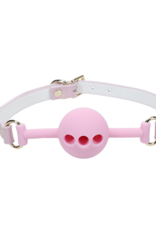 Ouch! by Shots Paris Collectie - Siliconen Ball Gag - Roze
