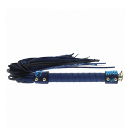 Ouch! by Shots Florence Collectie - Flogger - Blauw