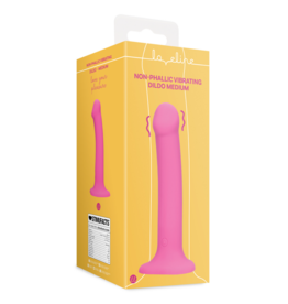 Loveline by Shots Non-Phallic Vibrerende Dildo - Medium - Krachtig Roze