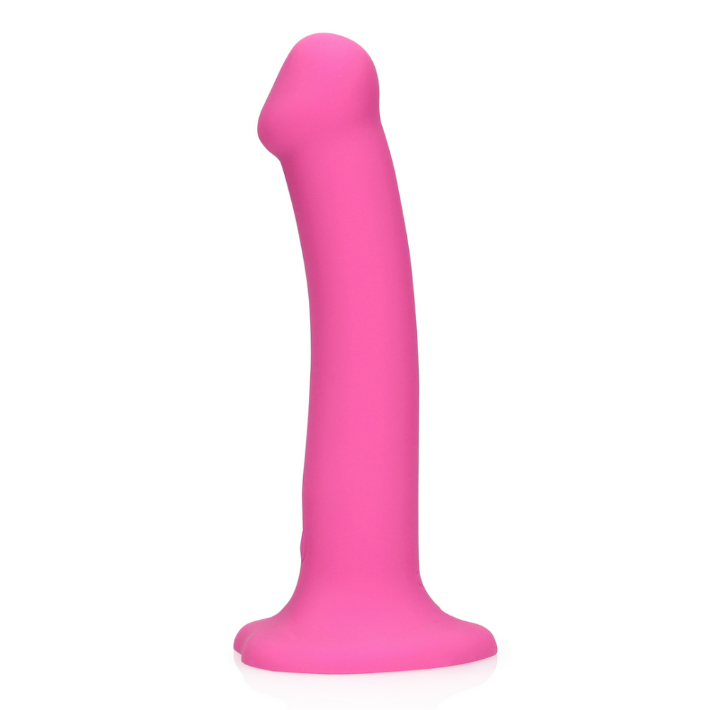 Loveline by Shots Non-Phallic Vibrerende Dildo - Medium - Krachtig Roze