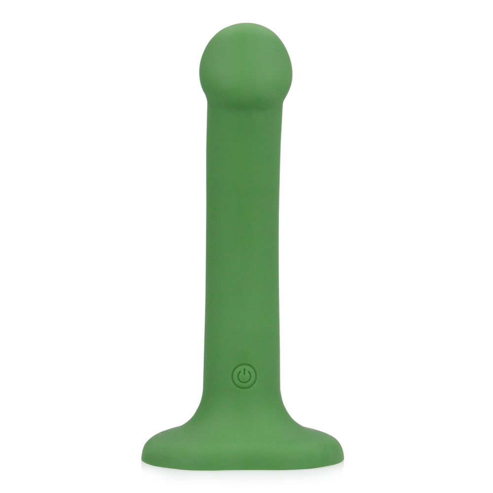 Loveline by Shots Niet-Falisch Vibrerende Dildo - Klein - Bosgroen