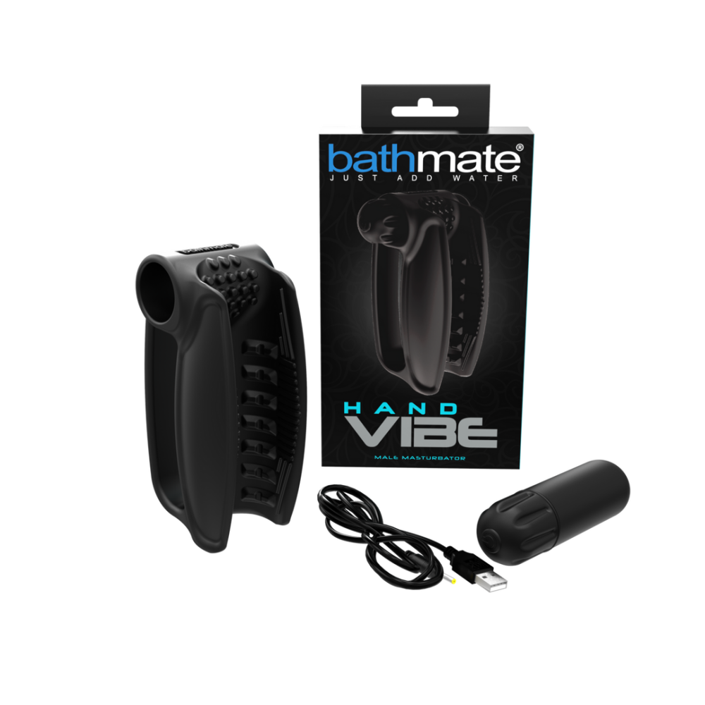 Bathmate Vibe - Hand - Masturbator - Zwart