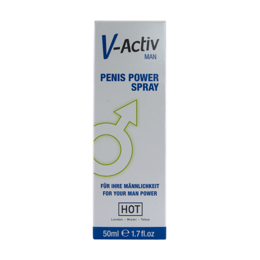 HOT V-Activ - Penis Power Spray voor Mannen - 2 fl oz / 50 ml