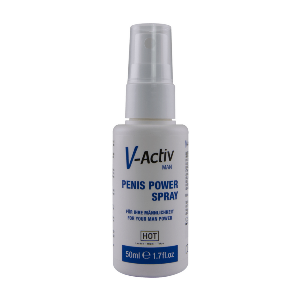 HOT V-Activ - Penis Power Spray voor Mannen - 2 fl oz / 50 ml