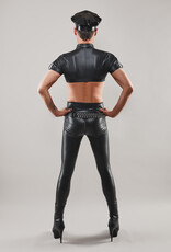 * RFP Korte borst-shirt in militaire stijl. Met decoratieve ritssluiting aan de voorkant.