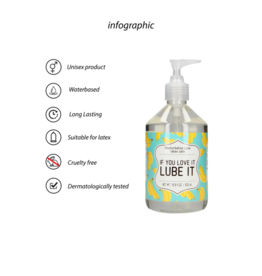 S-Line by Shots Als je ervan houdt. Smeer het - Masturbatielubricant - 17 fl oz / 500 ml