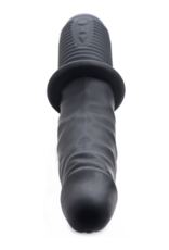 XR Brands Power Pounder - Vibrerende en Duwende Silicone Dildo