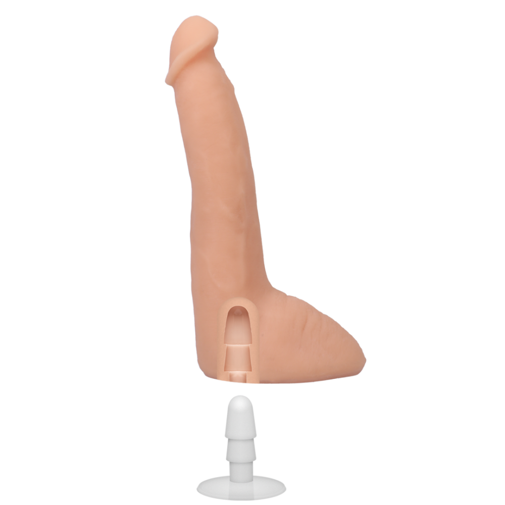 Doc Johnson Roman Todd - Realistic ULTRASKYN Dildo - 8 / 20 cm - Vanilla