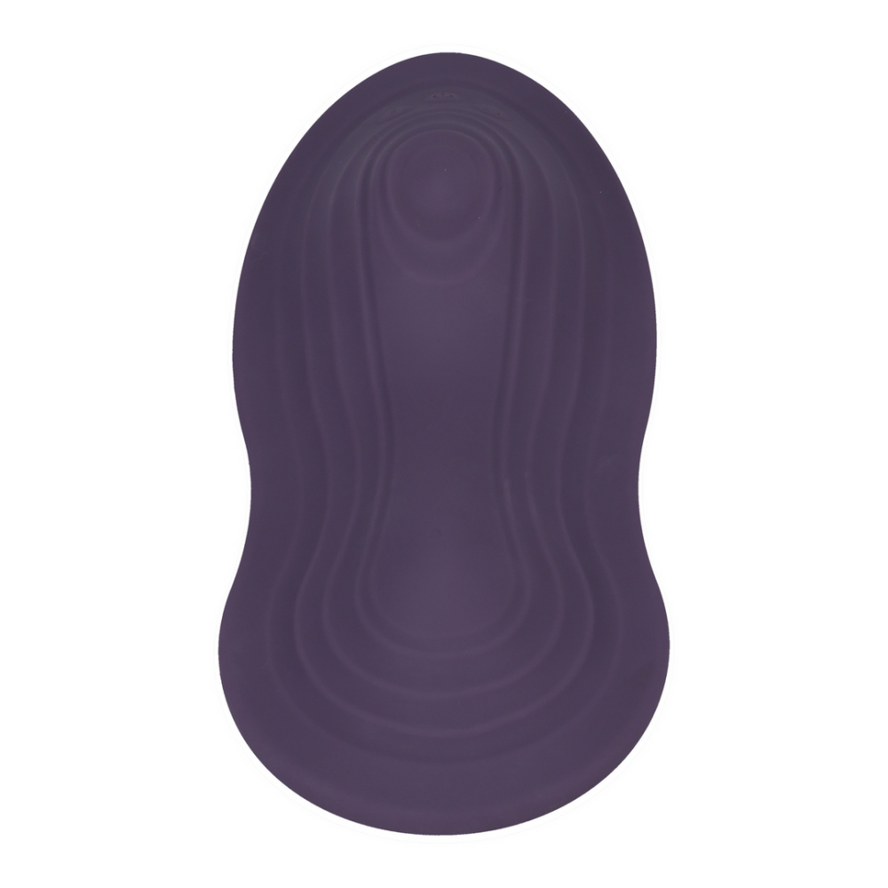Doc Johnson iRide Pleasure Seat - Throb - Oplaadbaar met Draadloze Afstandsbediening - Dusty Purple