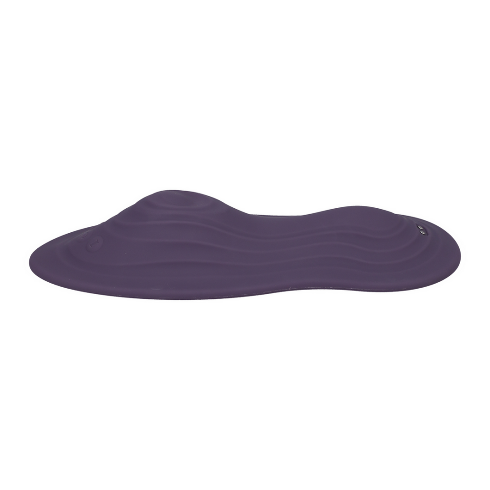 Doc Johnson iRide Pleasure Seat - Throb - Oplaadbaar met Draadloze Afstandsbediening - Dusty Purple