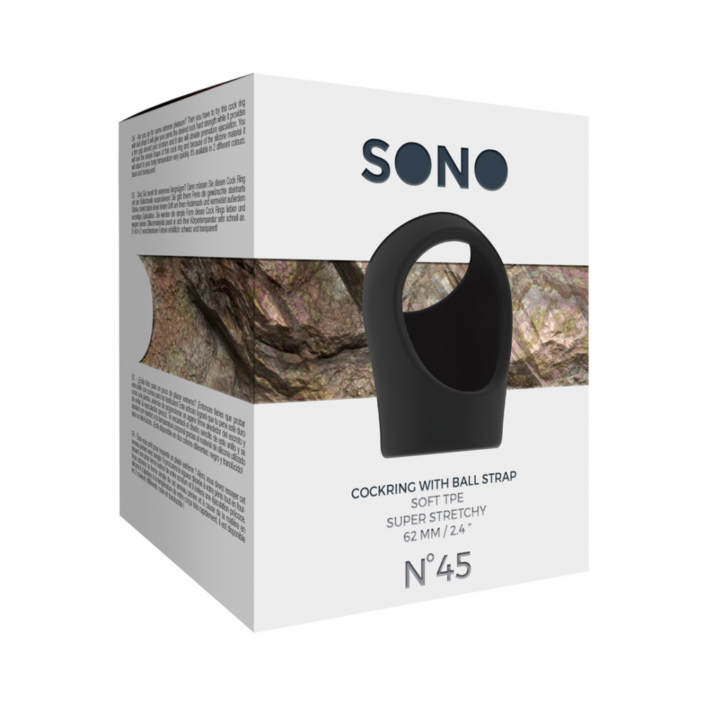 Sono by Shots Nr.45 - Cockring met Ball Strap