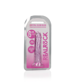 RealRock by Shots Rechtdoor Realistische Dildo met Zuignap - 6'' / 14,5