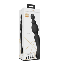 VIVE by Shots Nami - Pulse Wave  Vibrating Wand - Zwart