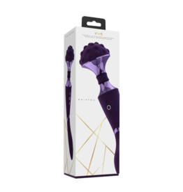 VIVE by Shots Shiatsu - Buigbare Massager Wand - Paars