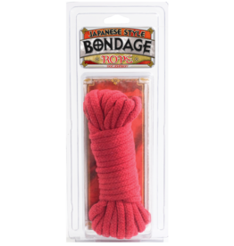 Doc Johnson Japanse Katoenen Bondage Touw - Rood
