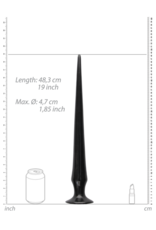 Ouch! by Shots Ass Spike Dildo - 20 / 50 cm