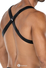 * CUT4MEN 4-way Zwart/blauwe harnas06  van het merk Cut4Men