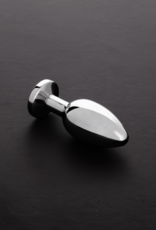 Steel by Shots Butt Plug met Edelstenen - Medium