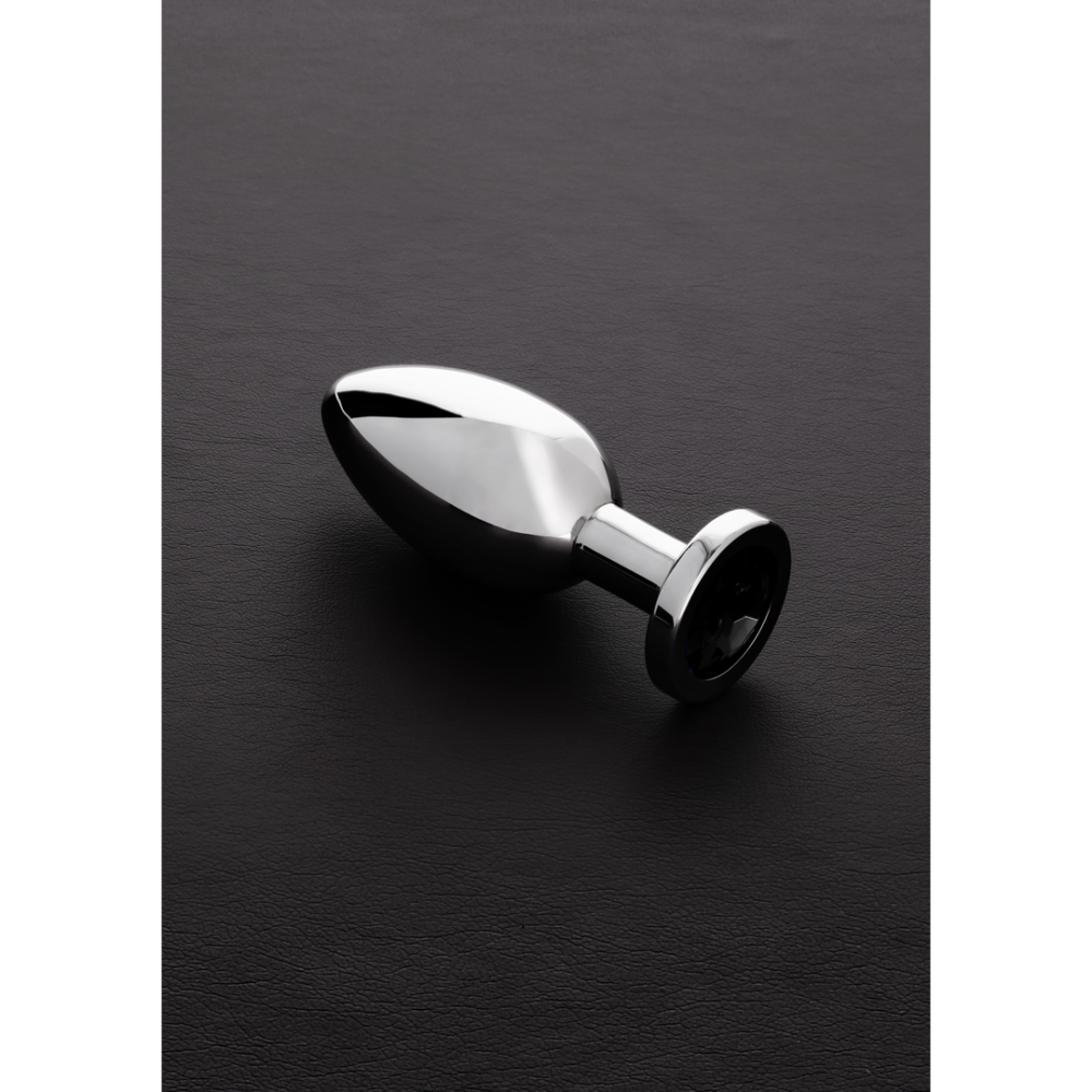 Steel by Shots Butt Plug met Edelstenen - Medium