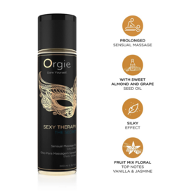 Orgie Sexy Therapy The Secret - Massage Olie - 7 fl oz / 200 ml