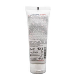 HOT Superglide - Eetbaar Waterbasis Glijmiddel - Aardbei - 3 fl oz / 75 ml
