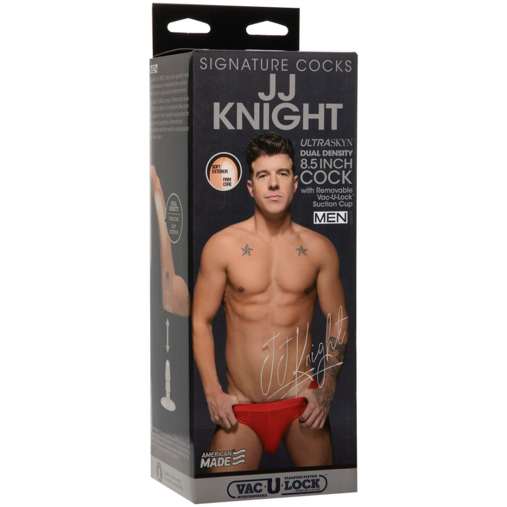 Doc Johnson JJ Knight - Realistic ULTRASKYN Dildo - 8 / 20 cm