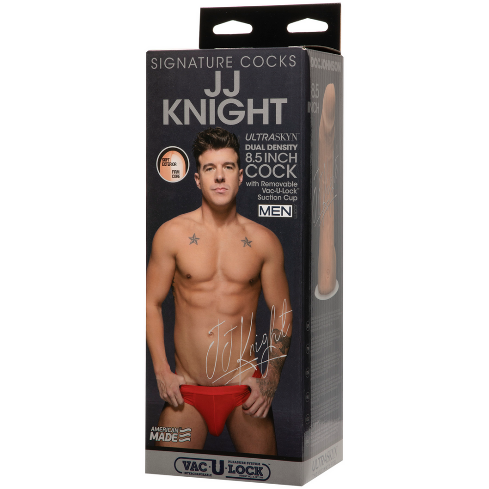 Doc Johnson JJ Knight - Realistic ULTRASKYN Dildo - 8 / 20 cm