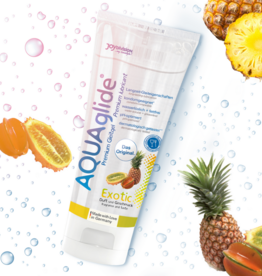 Joydivision AQUAglide Neutral - Gearomatiseerde Waterbasis Glijmiddel - Exotisch - 3 fl oz / 100 ml