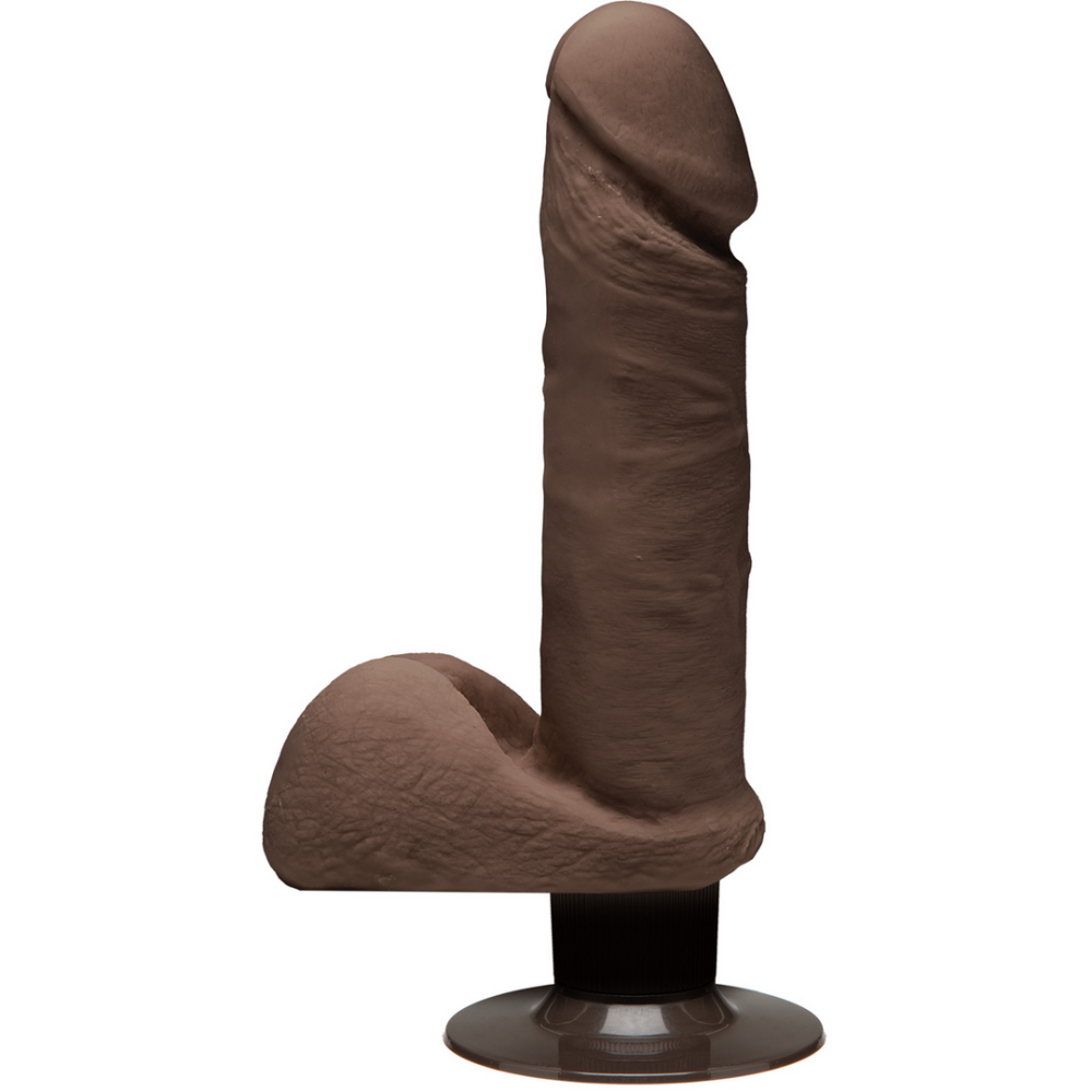 Doc Johnson Perfect D - Realistic ULTRASKYN Dildo met Ballen - 7 / 18 cm
