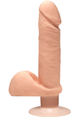 Doc Johnson Perfect D - Realistic ULTRASKYN Dildo met Ballen - 7 / 18 cm