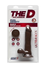 Doc Johnson Slim D - Realistic ULTRASKYN Dildo met Ballen - 6 / 15 cm