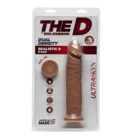 Doc Johnson Realistic D - Realistic ULTRASKYN Dildo - 8 / 20 cm