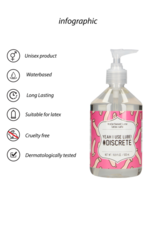 S-Line by Shots Ja, ik gebruik glijmiddel #Discrete - Waterbasis Glijmiddel - 17 fl oz / 500 ml