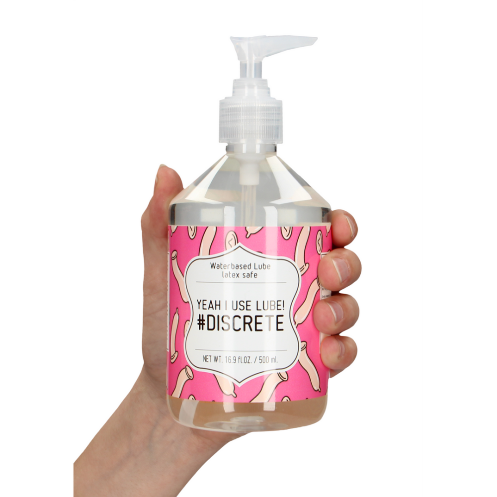 S-Line by Shots Ja, ik gebruik glijmiddel #Discrete - Waterbasis Glijmiddel - 17 fl oz / 500 ml