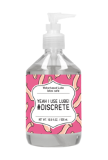 S-Line by Shots Ja, ik gebruik glijmiddel #Discrete - Waterbasis Glijmiddel - 17 fl oz / 500 ml