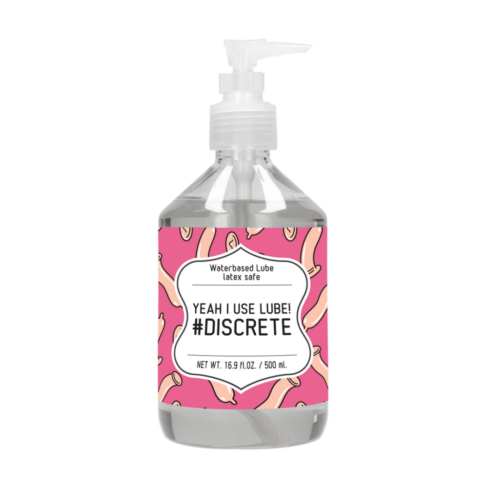 S-Line by Shots Ja, ik gebruik glijmiddel #Discrete - Waterbasis Glijmiddel - 17 fl oz / 500 ml