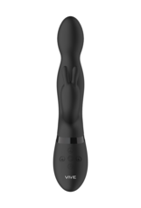 VIVE by Shots Niva - Draaibare Konijnen Vibrator - Zwart