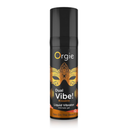 Orgie Dual Vibe! Kissable Liquid Vibrator - Sex On The Beach - 0,5 fl oz / 15 ml