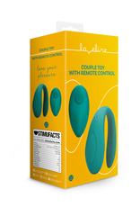 Loveline by Shots Koppel Speeltje met Afstandsbediening - Bimini Blauw