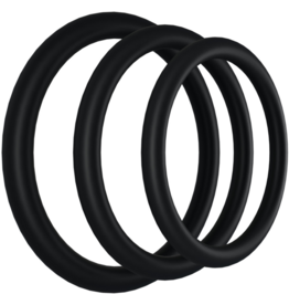 Doc Johnson Tri-Pack Rubber Gasket - Cockring Set