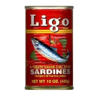 Ligo Sardines tomaten saus pikant 155g