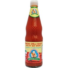 Healthy boy Hete chilisaus 700ml