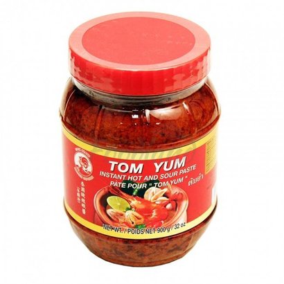 Cock Tom yum pasta