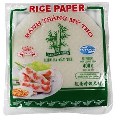 Bamboo Tree Rijstpapier 22cm rond 400g Bamboo Tree Rijstpapier 22cm rond 400g