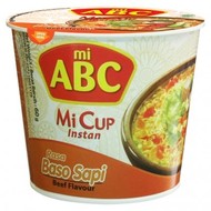 ABC Instant cup noedel rundersmaak 60g