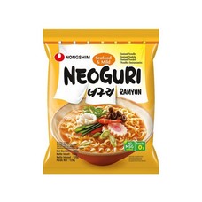 Nong shim Instant noedel zeevruchtensmaak mild NEOGURI 120g