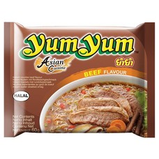 Yum yum Instant noedel rundersmaak 60g