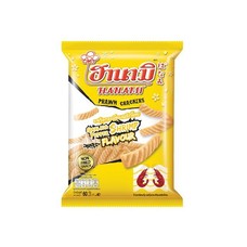 Hanami Garnalen crackers met peper en knoflooksmaak 60g