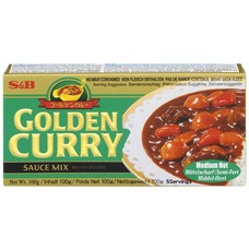 S&B Kruidenpasta Golden curry MEDIUM 92g