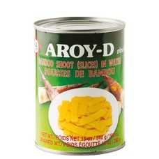 Aroy-D Bamboescheuten plakjes 540g Aroy-D Bamboescheuten plakjes 540g